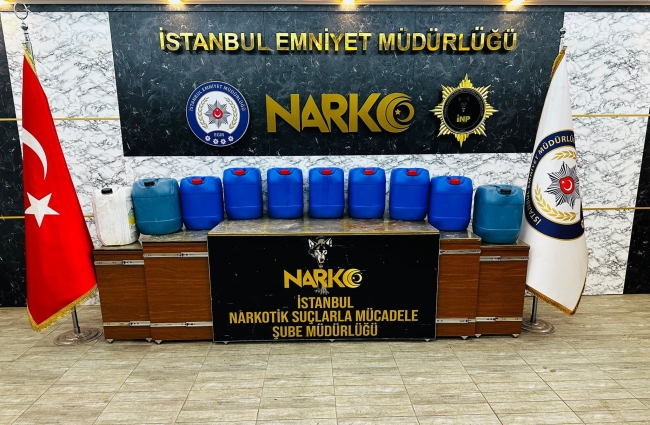 İstanbul'da 530 kilo uyuşturucu madde ele geçirildi