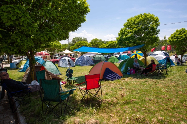 Karavan tutkunları Harmancık'ta buluştu