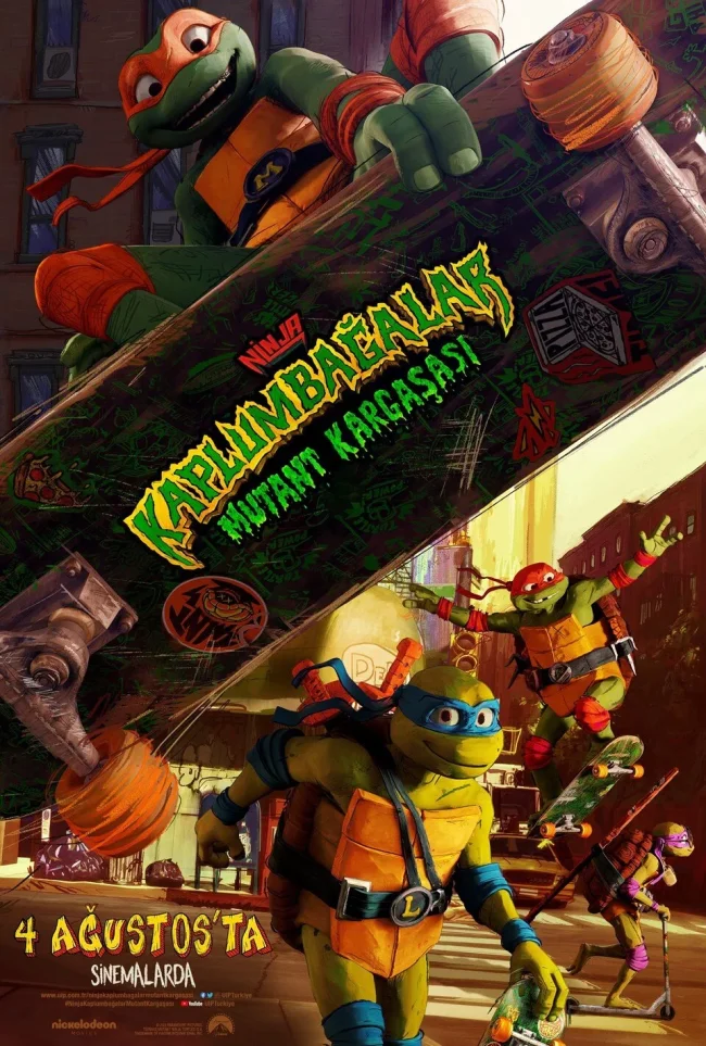 Mutant Kargaşası filminden Türkçe afiş