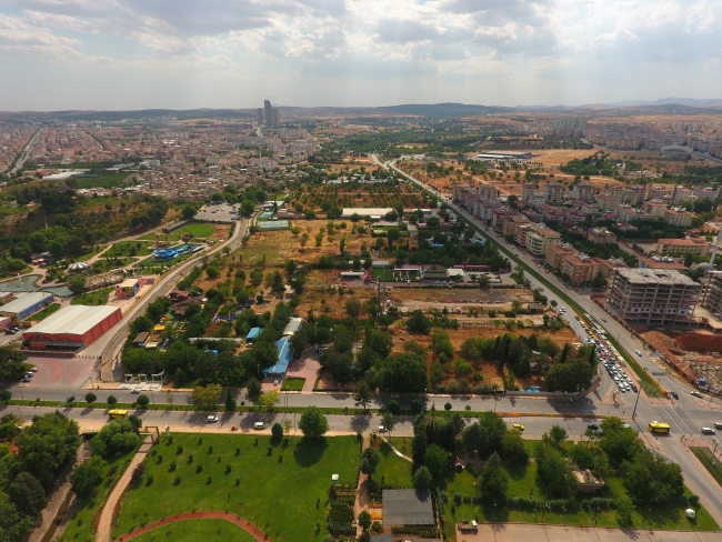 Gaziantep'te kişi başına düşen yeşil alan arttı