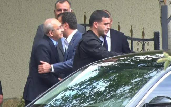Kılıçdaroğlu, İmamoğlu ile görüştü
