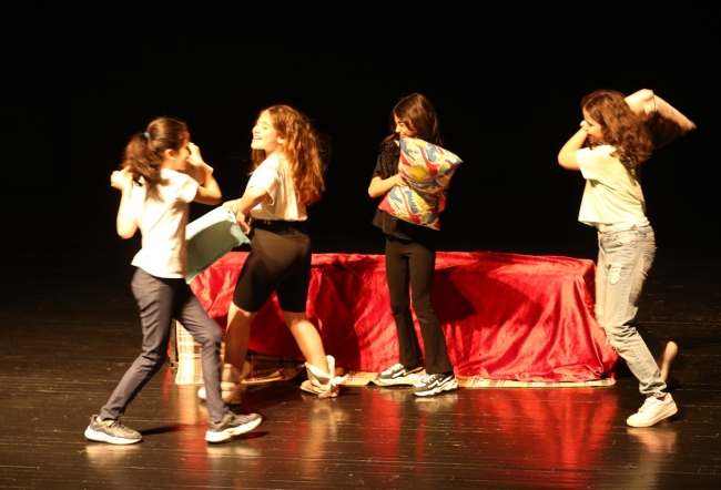 Drama atölyesi öğrencilerinden muhteşem final