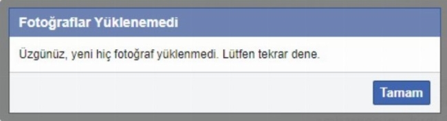 Instagram ve Facebook'ta hata: Fotoğraf yüklenemiyor