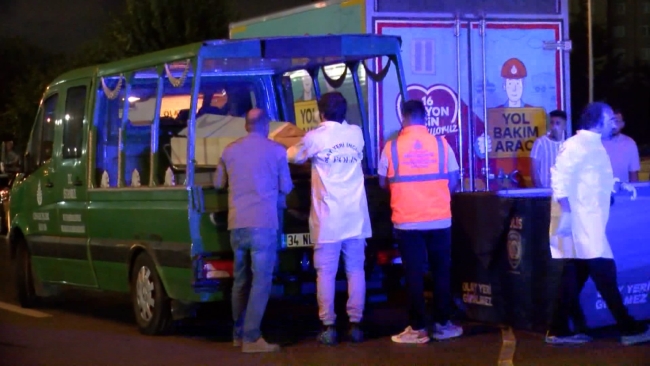 İstanbul'da otomobil motosiklete çarptı: 1 ölü