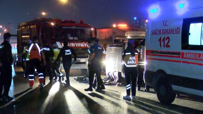 TEM Otoyolu'nda kaza: 1 ölü, 2 yaralı