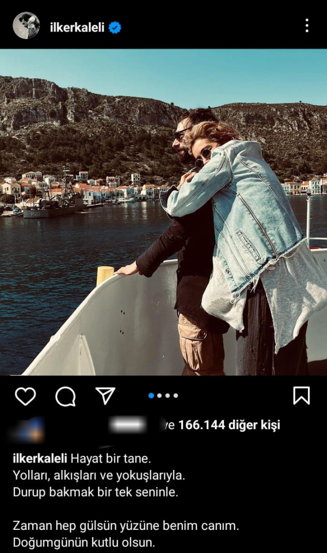İlker Kaleli'den Sıla'ya duygusal mesaj