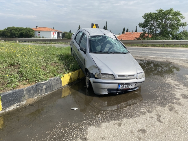 Manisa'da trafik kazası: 4 yaralı