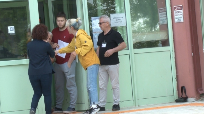 YKS'ye telefonla konuşarak girmeye çalıştı