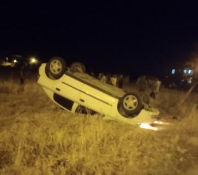 Adıyaman'da otomobil takla attı: 1 yaralı