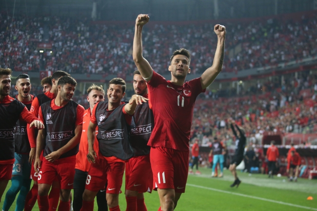 A Milli Futbol Takımı, grup liderliğine yükseldi