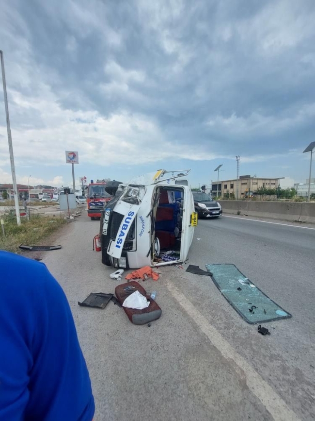 Yalova’da feci kaza: 9 yaralı