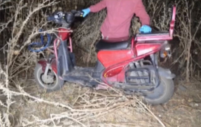 Motosiklet hırsızı kıskıvrak yakalandı