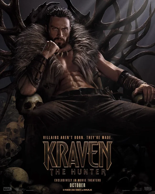 "Kraven the Hunter" filminin afişi yayınlandı