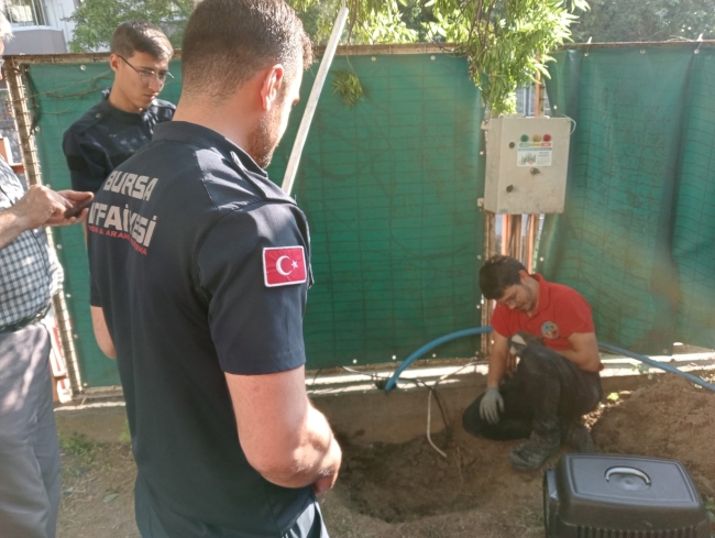 5 saatlik kedi kurtarma operasyonu