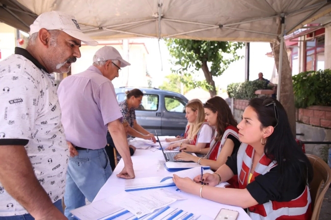 Denizli'de sel felaketinin yaraları sarılıyor