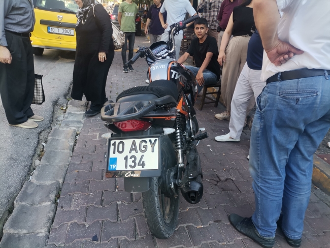 Bandırma'da trafik kazası: 1 yaralı