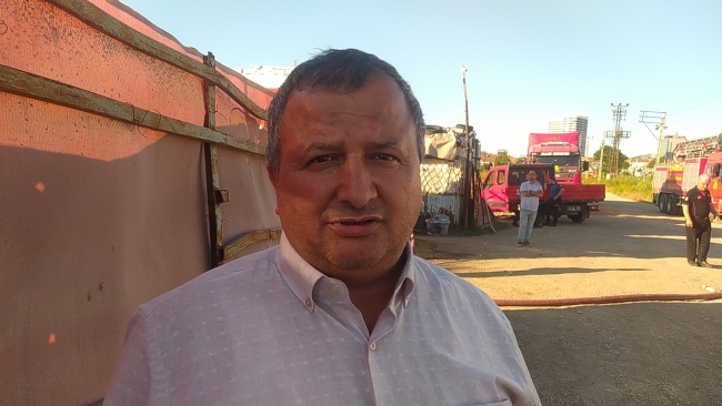 Çorum'daki hurdalık yangını kontrol altına alındı