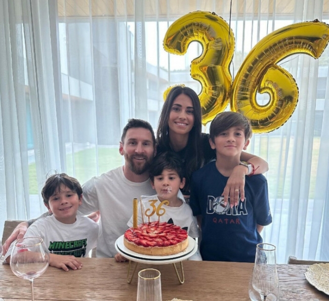 Lionel Messi 36 yaşına bastı