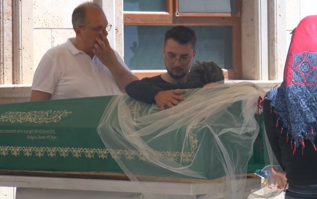 Kazada hayatını kaybeden Eda'ya veda