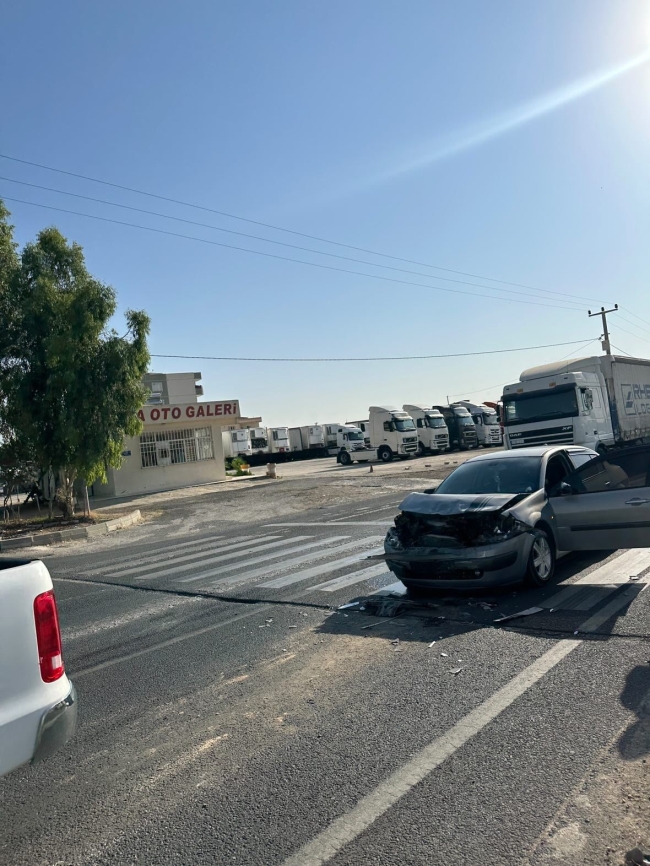 Mardin'de maddi hasarlı kaza