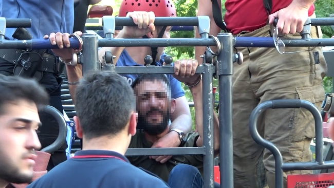 İntihar etmek isteyen şahıs kelepçeleyerek kurtarıldı