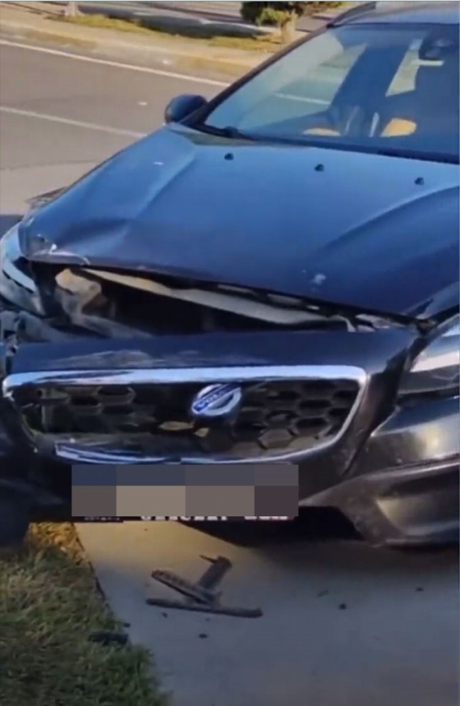 Yerli otomobili Togg, Volvo ile çarpıştı