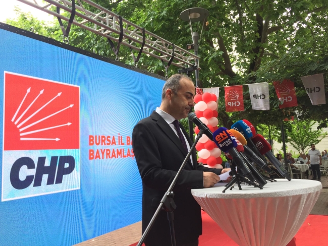 CHP Bursa'dan bayramlaşma töreni