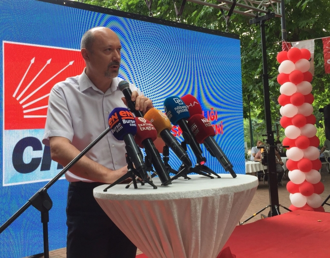 CHP Bursa'dan bayramlaşma töreni