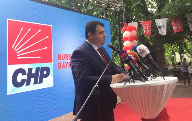 CHP Bursa'dan bayramlaşma töreni