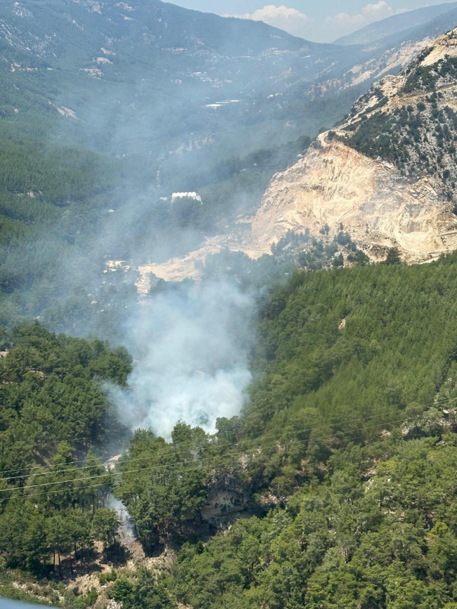 Antalya’da orman yangını