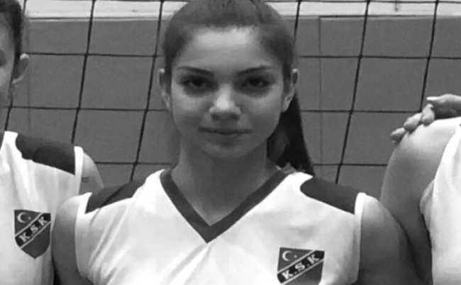 Genç voleybolcu son yolculuğuna uğurlandı