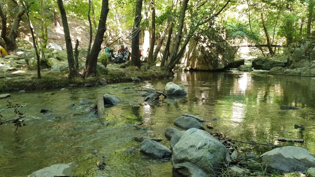 Büyüleyici Sadağı kanyonu Orhaneli'yi sarsıyor