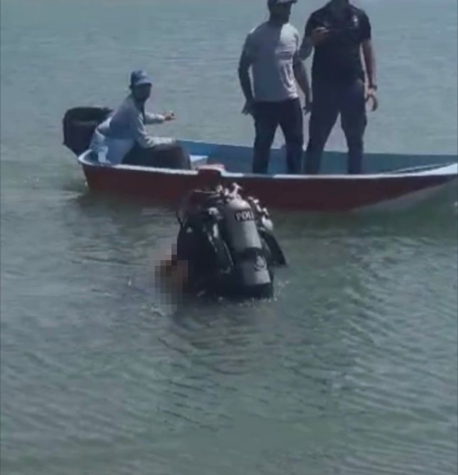 Serinlemek için girdiği baraj gölünde canından oldu