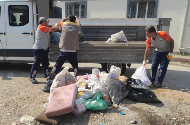 İnegöl Belediyesi 430 ton atık topladı