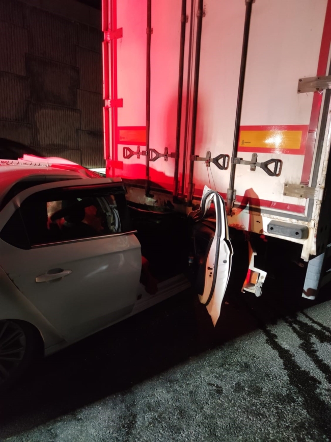 Feci kazada yaralanan sürücüden acı haber