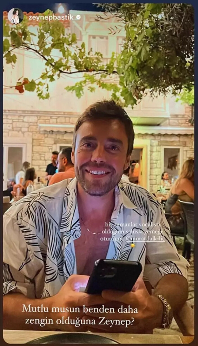 Zeynep Bastık ve Murat Dalkılıç buluşması