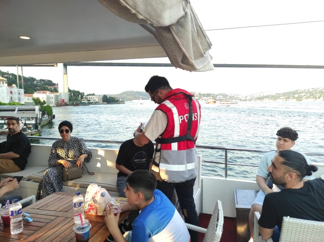 İstanbul'da kaçak göçmen denetimi