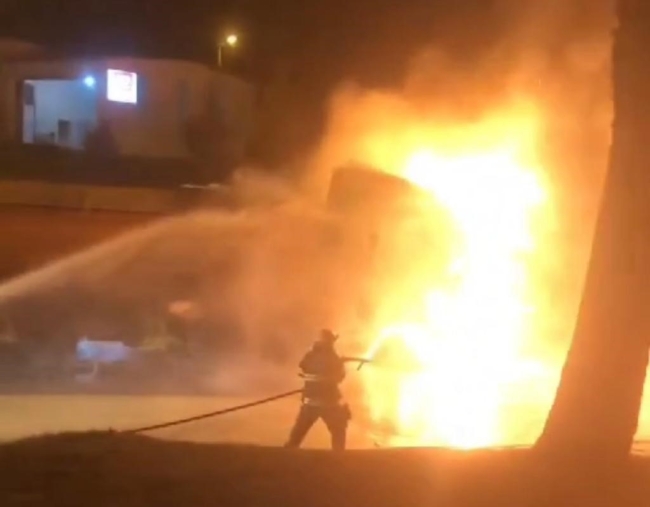 Alkollü TIR sürücüsü dehşet saçtı!