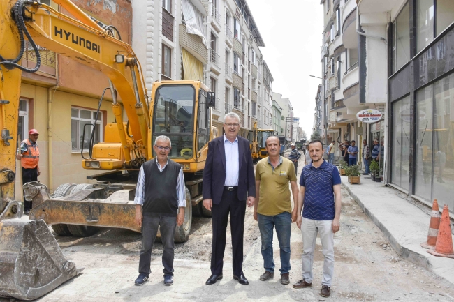 Karacabey'de altyapı çalışmaları hız kesmiyor