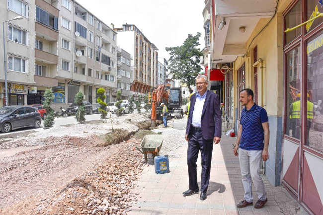 Karacabey'de altyapı çalışmaları hız kesmiyor