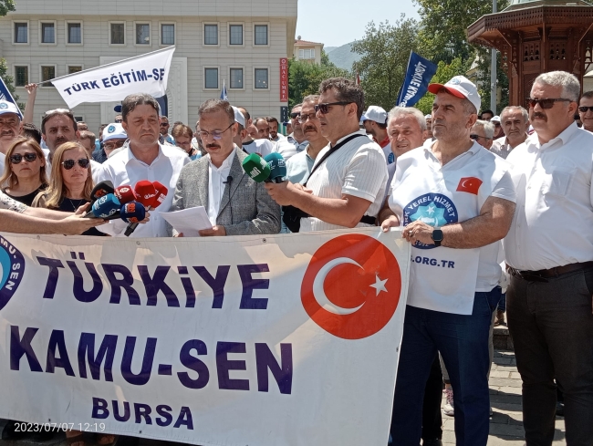 Türk Kamu-Sen Bursa'dan zam açıklaması