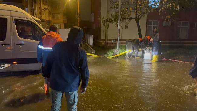 Ordu'da sağanak sonrası sel etkili oldu