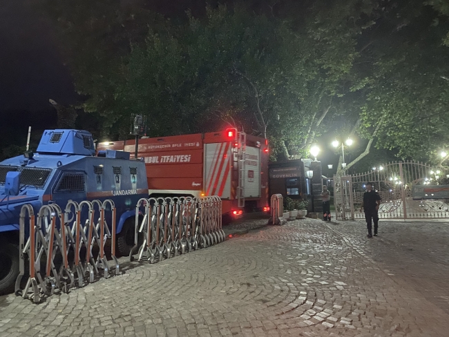 Topkapı Sarayı'ndaki tarihi restoranda yangın