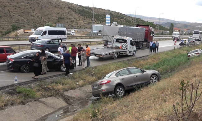 43 ilin geçiş güzergahında kuvvetli yağış etkili oldu