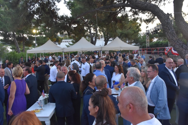 ABD'nin 247. Bağımsızlık Günü için İzmir'de resepsiyon
