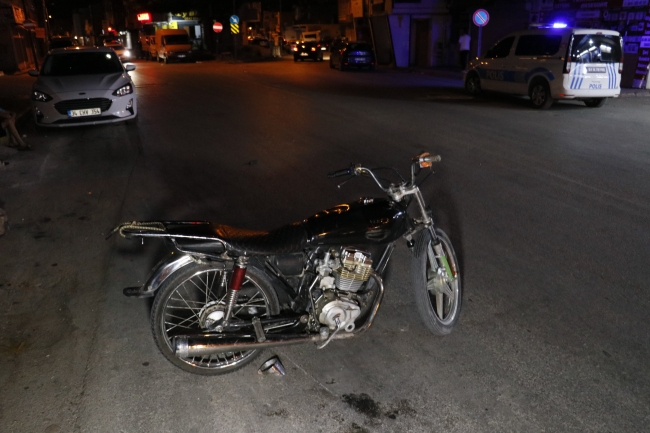 Çalıntı motosiklet ile şehri birbirine kattı