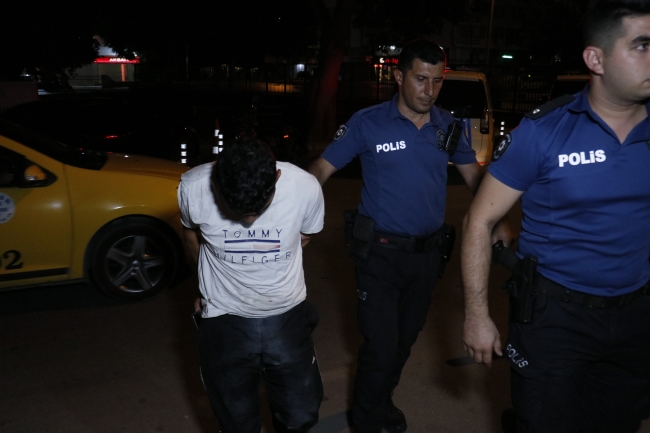 Çalıntı motosiklet ile şehri birbirine kattı
