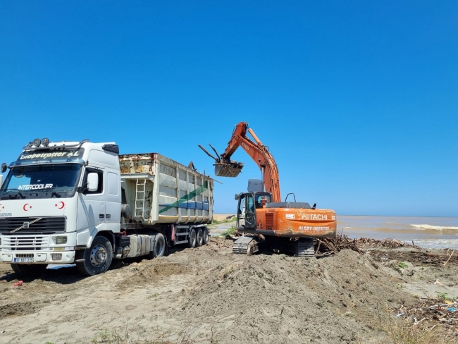 Karadeniz sahillerindeki odunlar enerji olacak