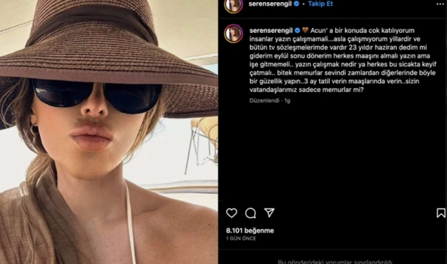 Seren Serengil'in yorumu gündem oldu