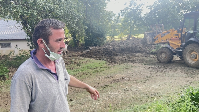 Zonguldak'ta acı olay! Selde 8 bin tavuk telef oldu